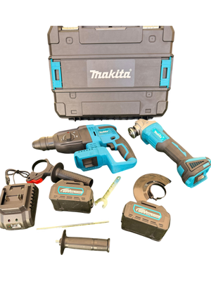 PACK MAKITA MEULEUSE+PERFORATEUR 98V